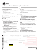 Form Mw-1 - Montana Withholding Tax Payment Voucher - 2013