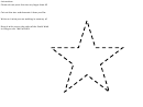 Cut-out Star Template For 'wall Of Stars'