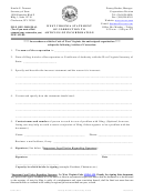 Form Cd-f-1 - West Virginia Statement Of Correction To Articles Of Incorporation - 2013