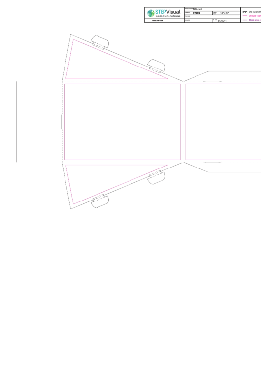 Foldable Tent Template Printable pdf