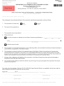 Form Fc-4 - Application For Withdrawal, Foreign Corporation - 2001