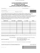 Form Mcs-71 - Certification For Adding An Irp Jurisdiction(s) - 1999