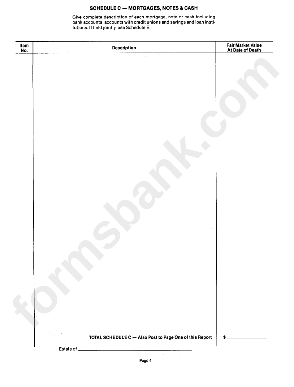 Form Inh-1 - Inventory And Appraisement - Montana District Court