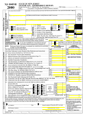 Form Nj-1040nr - Income Tax - Nonresident Return - 2000
