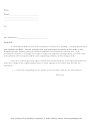 Debt Collection Validation Letter Template