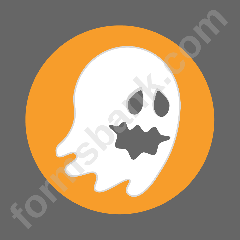 Halloween Ghost Template