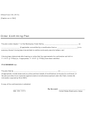Official Form 315 - Order Confirming Plan