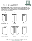 This Is A Fold-up! - Instructions