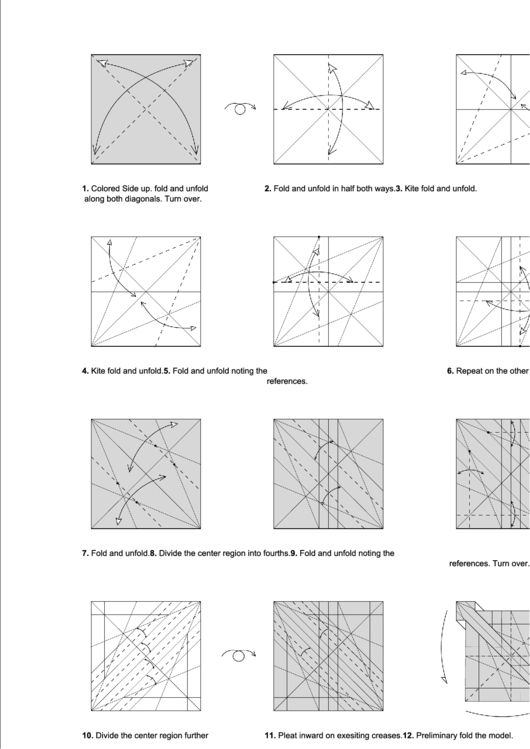 Shuki Kato - Simple Dragon Origami Instructions Printable pdf