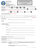 Form Crcard1999.01 - Credit Card Checklist - Nevada Secretary Of State
