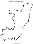 Republic Of The Congo Map