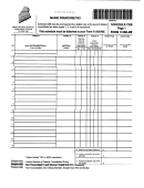 Form 1120b-me Schedule Cbb - Maine Franchise Tax