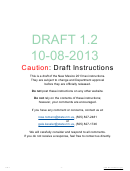Instructions Draft For Pit-1 - New Mexico Personal Income Tax Return - 2013