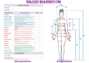 Female Body Measurements Form