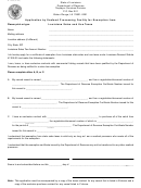 Form R-1345 - Application By Seafood Processing Facility For Exemption From Louisiana Sales And Use Taxes - 2003