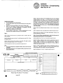 Form Ct-10 - Consumers' Compensating Use Tax