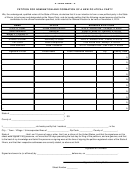 Form P-8 - Petition For Nomination And Formation Of A New Political Party
