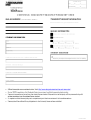 Unofficial Graduate Transcript Request Form - University Of Wisconsin