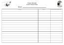 Travel Action Plan Template