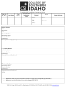 Fillable Presidential Candidate Summary Sheet Printable pdf