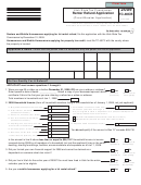 Form Tc-40cb - Renter Refund Application (circuit Breaker Application) - 2009
