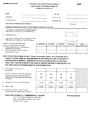 Form Tol 2210 - Statement And Computation Of Penalty And Interest For Underpayment Of Estimated Toledo Tax - 2008