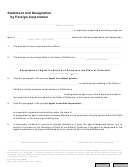 Form S&dc-stock/nonprofit - Statement And Designation By Foreign Corporation - 2012