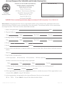 Form Ss-6042 - Annual Request For 30,000 Dollars And Under Exemption - 2016