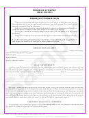 Form E34r Sample - Power Of Attorney (real Estate) - 2009
