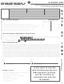 Form Ia 8453ol - Iowa Individual Income Tax Declaration For On-line Service Electronic Filing - 2001