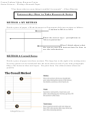 Noteworthy: How To Take Research Notes Printable pdf