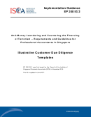 Implementation Guidance Ep 200 Ig 2 - Anti-Money Laundering And Countering The Financing Of Terrorism - Institute Of Singapore Chartered Accountants Printable pdf