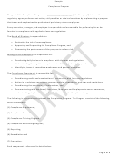 Compliance Program Template Draft Printable pdf