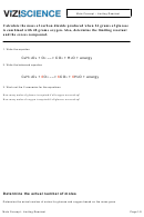Mole Concept Limiting Reactant Worksheet With Answers