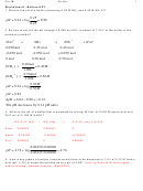 Buffers Worksheet With Answers Printable pdf
