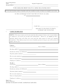 Form Dr-705 - Motion To Change Custody, Support Or Visitation