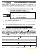 Form Mv-103 - Odomentr And Damage Disclosure Statement