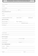 Church Incident Report Form