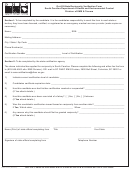 Form Dhec 2352 - Out-of-state Reciprocity Verification Form