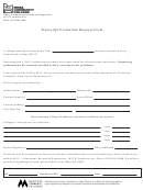 Transcript Evaluation Request Form - Mesa Community College