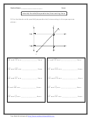 Identify Parallel/perpendicular/intersecting Lines Worksheet With Answers