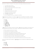 The Conditional And Circuits Worksheet With Answers