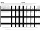 Instructor Attendance Record Template