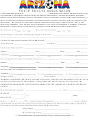 Arizona Youth Soccer Assosiation Medical Form