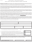 Form Rpd-41326 - Rural Health Care Practitioner Tax Credit Claim Form