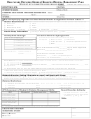 Healthcare Provider Orders/diabetes Medical Management Plan Form - Student With Diabetes Using Insulin Pump