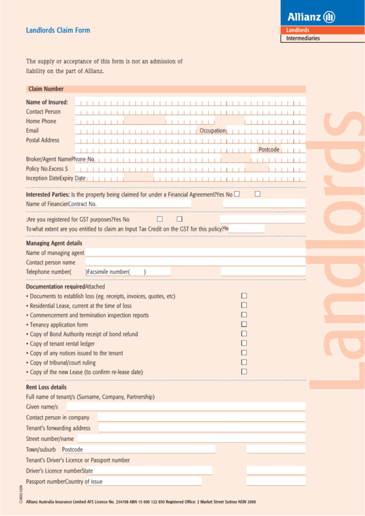 landlords-claim-form-allianz-printable-pdf-download