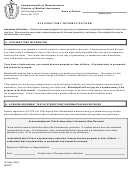 Form Hi-1 - Hysterectomy Information Form