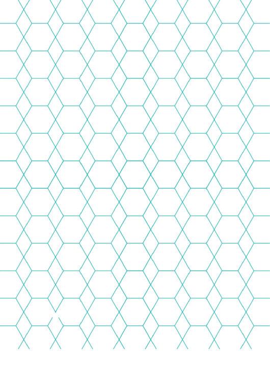 Hexagonal Graph Paper Printable pdf