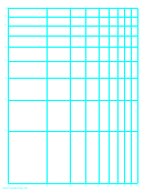 Log-log Paper With Logarithmic Horizontal Axis (one Decade) And Logarithmic Vertical Axis (one Decade) With Equal Scales Template